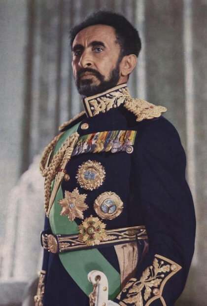 Halie Selassie I portrait