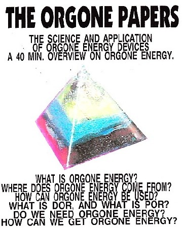 The Orgone Papers DVD artwork