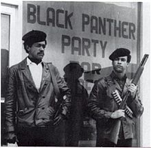 Black Panther Party members