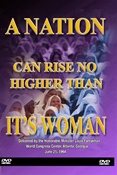 A Nation Can Rise No Higher Than Its Woman artwork