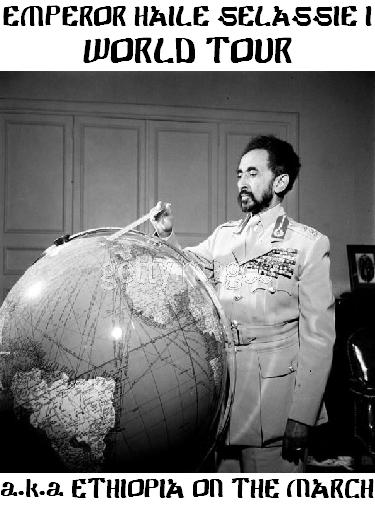 Emperor Halie Selassie I World Tour DVD artwork
