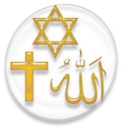 Christianity, Judaism, Islam ALL LIES artwork