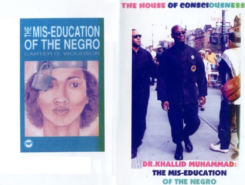 The Mis-Education of The Negro lecture artwork