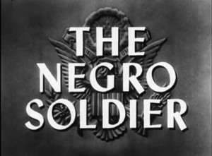 The Negro Soldier DVD artwork