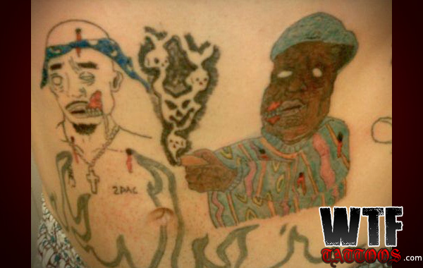 2pac & Biggie with Khalid artwork