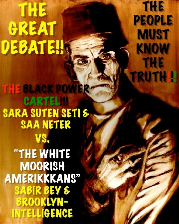 The Great Debate: Sara Suten Seti and Saa Neter vs Sabir Bey and Brooklyn Intelligence — uploaded cover artwork