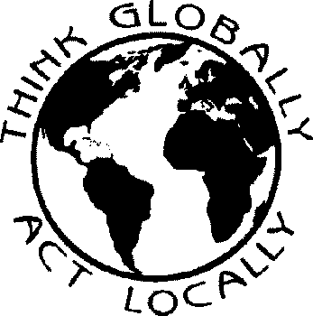 Think Globally, Act Locally artwork