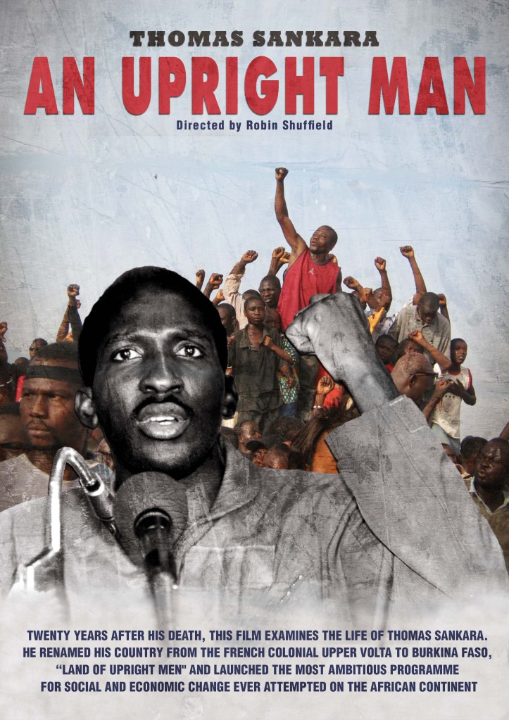 Upright Man Thomas Sankara DVD artwork